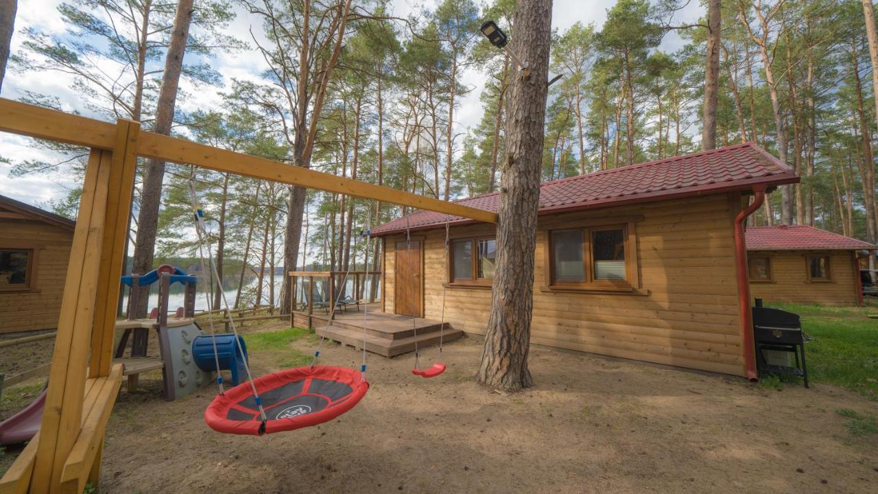 Sloneczny Domek Borsk Nr 2 I 15 - Nad Samym Jeziorem W Pierwszej Linii Екстер'єр фото