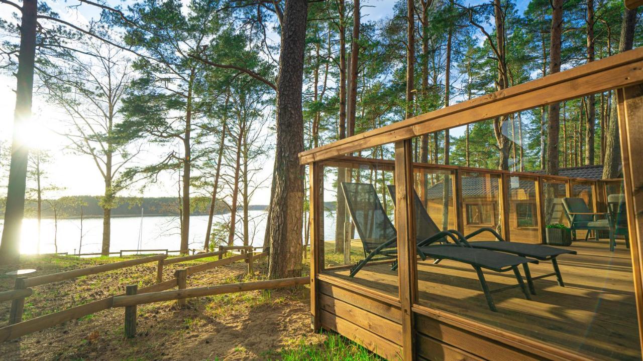 Sloneczny Domek Borsk Nr 2 I 15 - Nad Samym Jeziorem W Pierwszej Linii Екстер'єр фото
