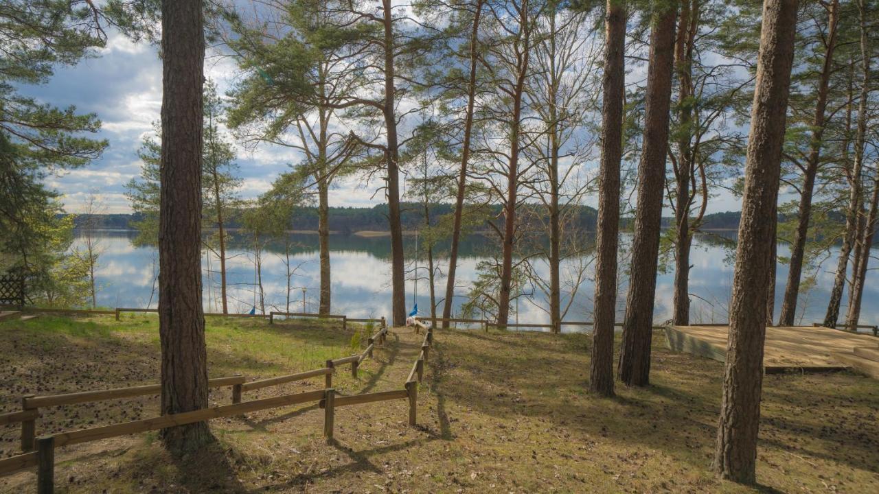 Sloneczny Domek Borsk Nr 2 I 15 - Nad Samym Jeziorem W Pierwszej Linii Екстер'єр фото